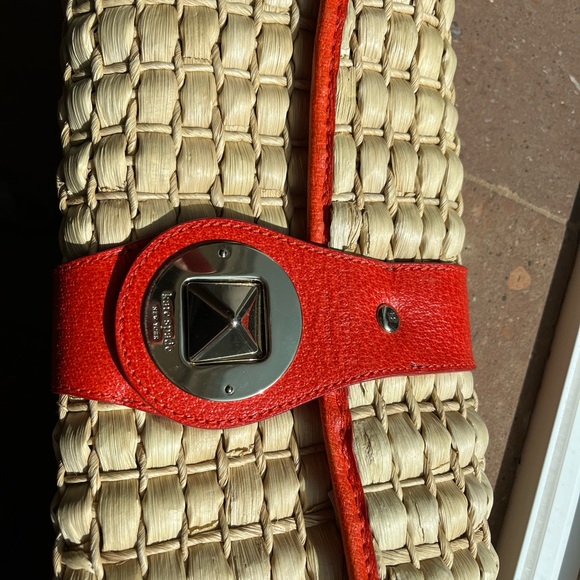 NEW Kate spade Ava clutch in coral